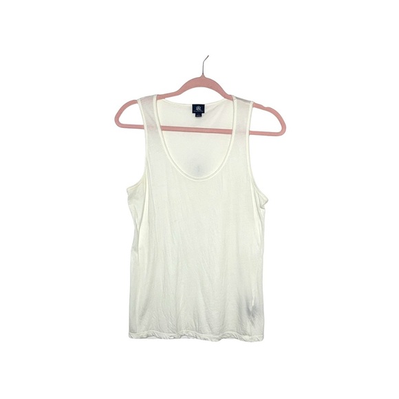 ROCK & REPUBLIC Ivory Tank M - Picture 1 of 6